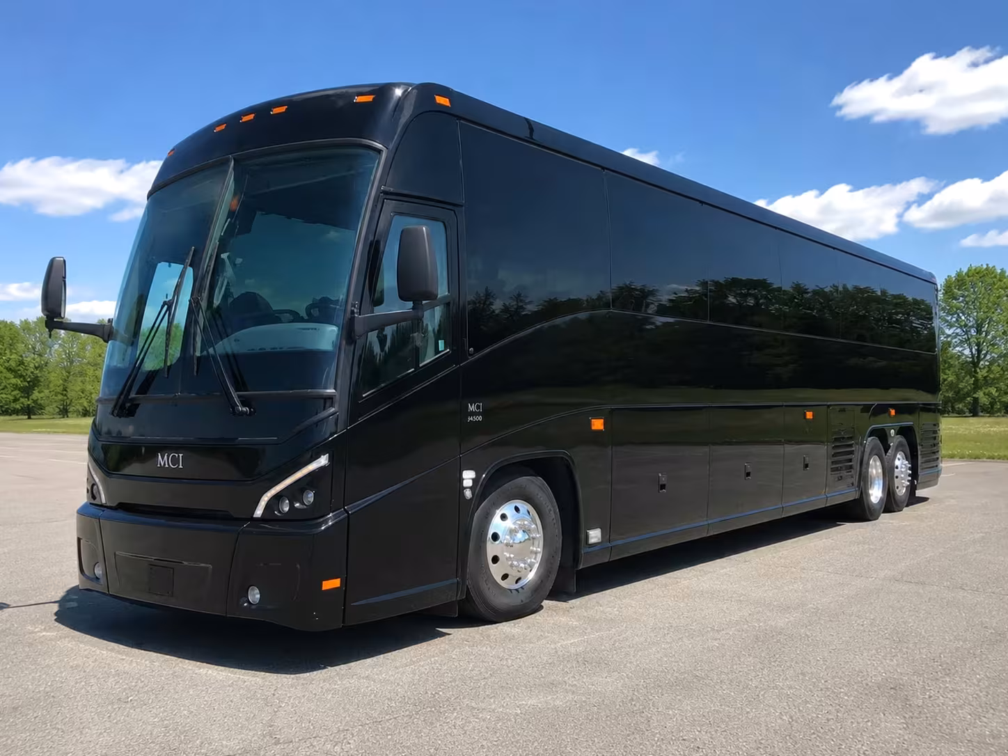 56 passenger charter bus