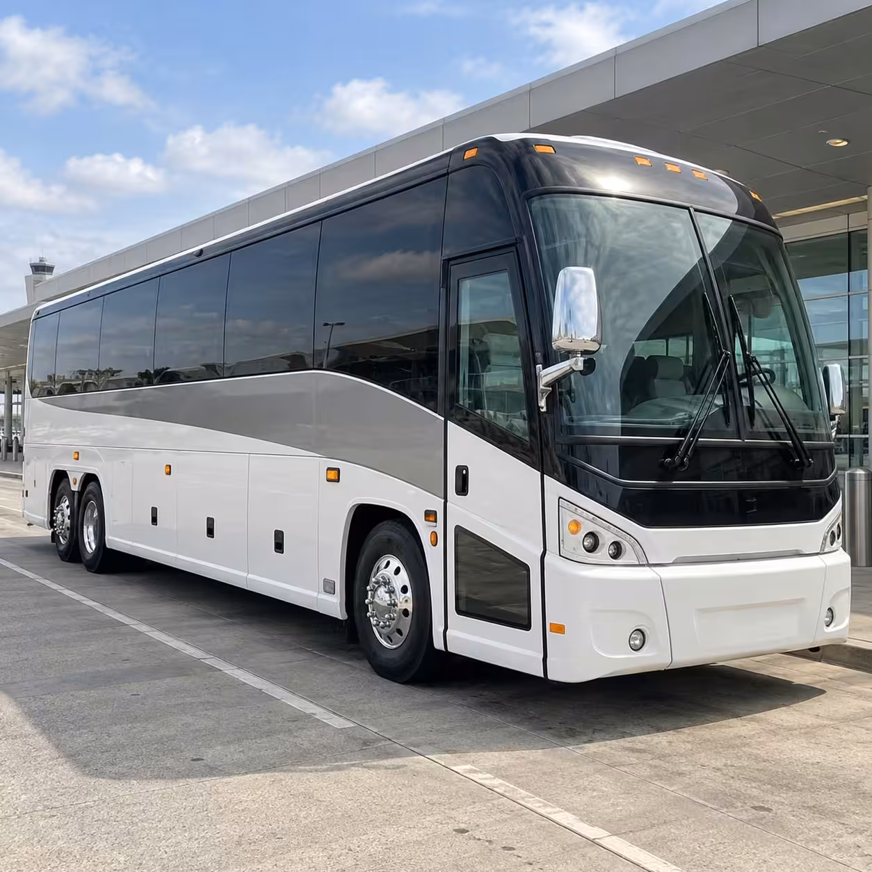 multi stop charter bus rentals for albany wedding weekends