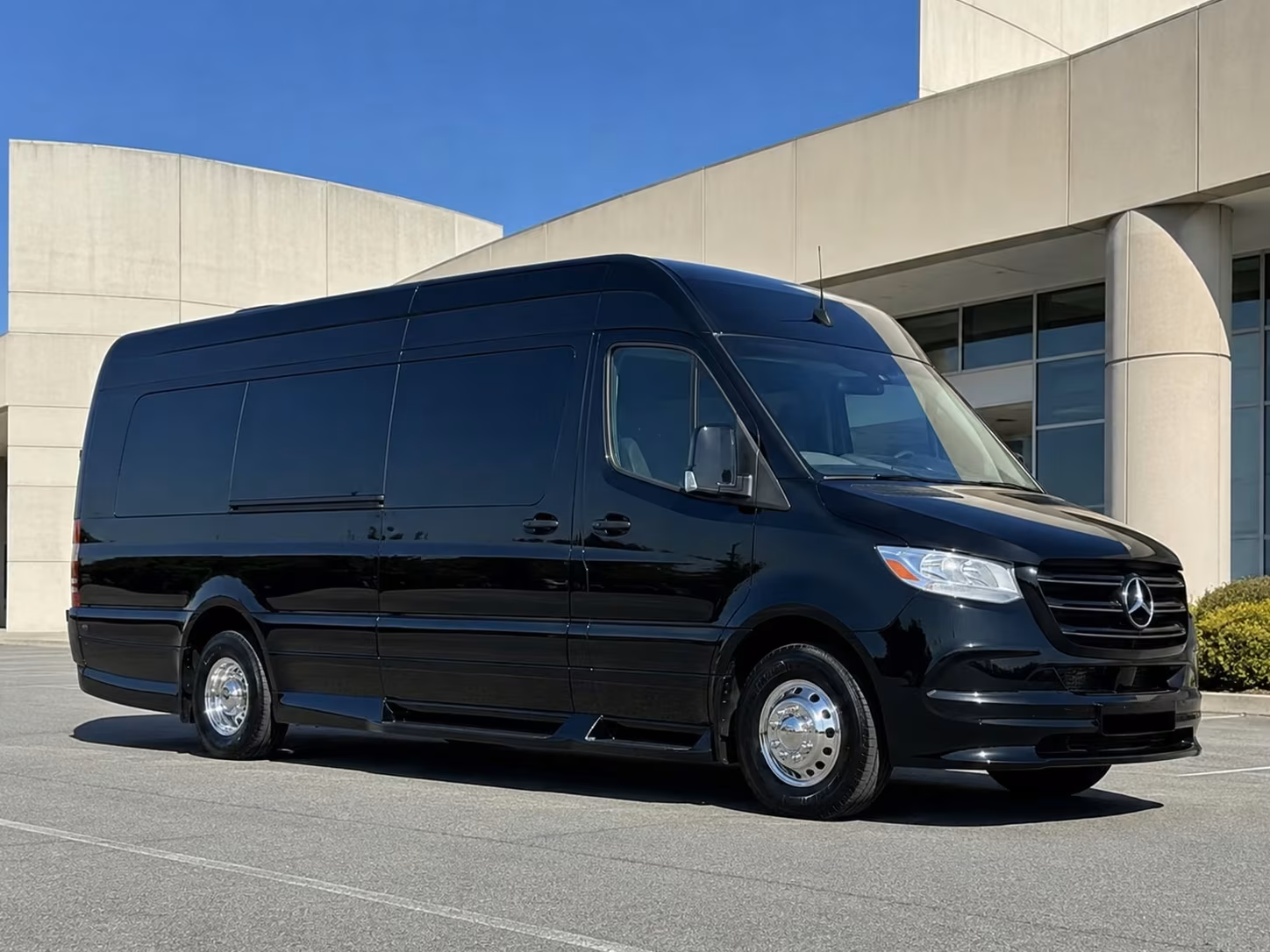 sprinter van with driver
